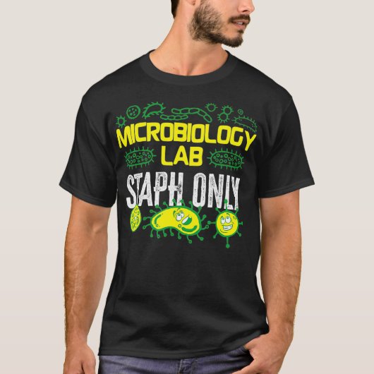 Mikrobiologe Microbiology Labrador Staph Labrador T-Shirt (Vorderseite)