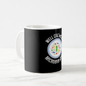 Mikrobiologe Mikrobiologie Chemie Kaffeetasse (Vorderseite Links)