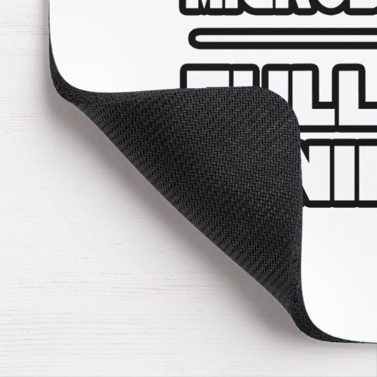 Mikrobiologe/Ninja Mousepad (Ecke)