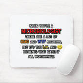 Mikrobiologe ... OMG WTF LOL Mousepad (Mit Mouse)