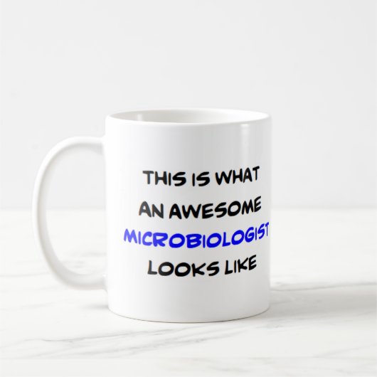 Mikrobiologe, phantastische Kaffee-Tasse Kaffeetasse (Links)