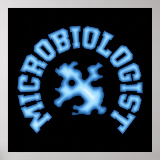 Mikrobiologe Poster (Vorne)