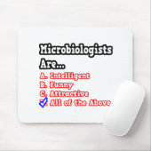 Mikrobiologe Quiz...Joke Mousepad (Mit Mouse)