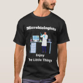 Mikrobiologen genießen die Kleinen T-Shirt (Vorderseite)