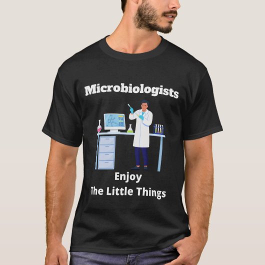 Mikrobiologen genießen die Kleinen T-Shirt (Vorderseite)