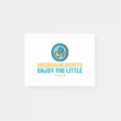 Mikrobiologen lieben die Kleinen Post-it Klebezettel (Vorderseite)