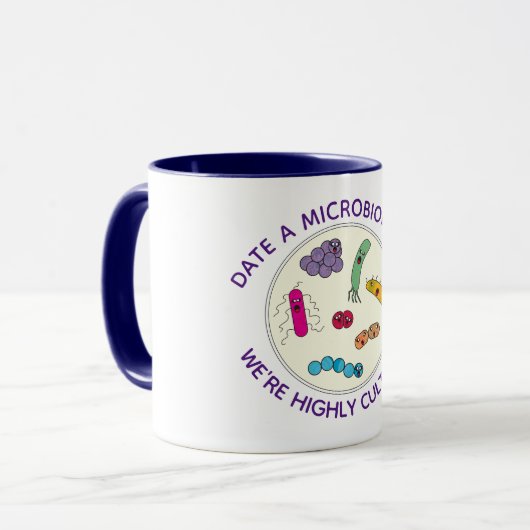 Mikrobiologen sind hoch kultivierte Funny Tasse (Vorderseite Links)
