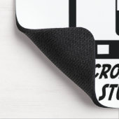 Mikrobiologie-Bremsungen Mousepad (Ecke)