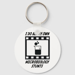 Mikrobiologie-Bremsungen Schlüsselanhänger