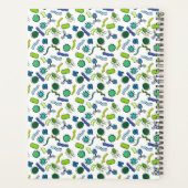 Mikrobiologie - Farbe auf Weiß Planer (Rückseite)