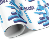 Mikrobiologie Geschenkpapier (Rolleneckpunkt)