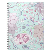 Mikrobiologie im Blau