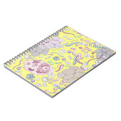 Mikrobiologie in Gelb Notizblock (Linke Seite)