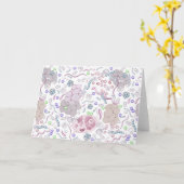 Mikrobiologie-Muster Karte (Gelbe Blume)