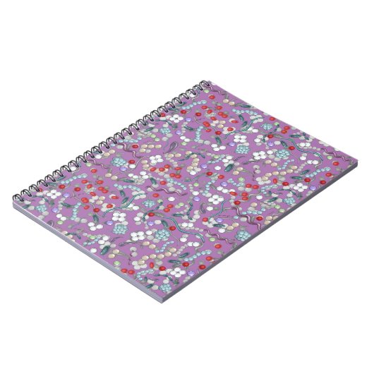 Mikrobiologie-Muster Notizblock (Linke Seite)