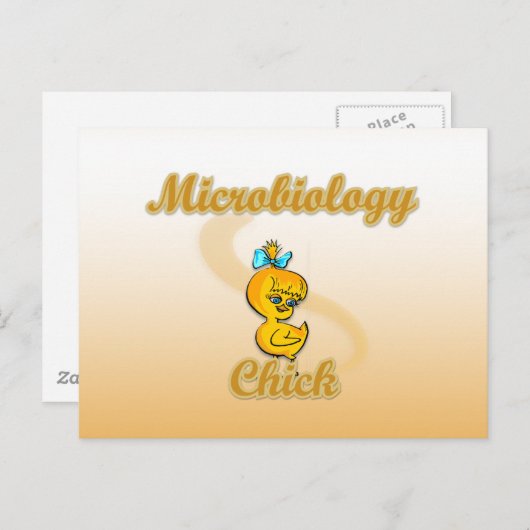 Mikrobiologie Postkarte (Vorne/Hinten)