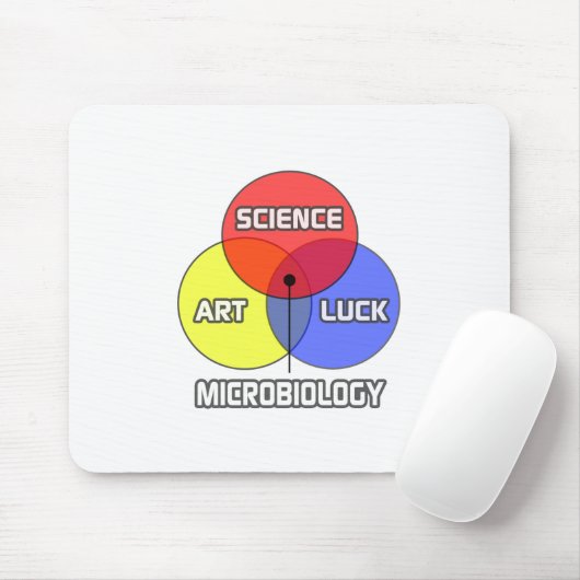 Mikrobiologie Science Art Luck Mousepad (Mit Mouse)