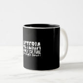 Mikrobiologie Zweifarbige Tasse (VorderseiteRechts)