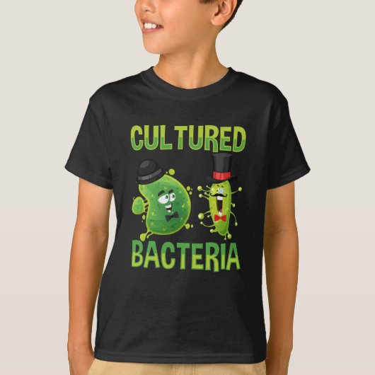 Mikrobiologische Kultur Bakterien Wissenschaft Pup T-Shirt (Vorderseite)