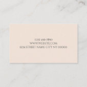 Mikroblading , Augenbrauen, Tattoo, bleibende Make Visitenkarte (Rückseite)