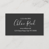 Mikroblading, Augenbrauen, Tattoo, Permanentes Mak Visitenkarte (Rückseite)