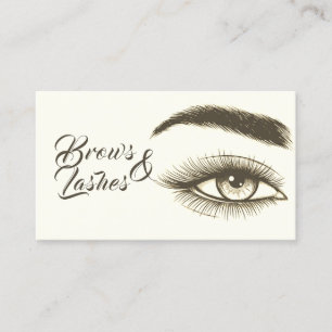 Mikroblading, Augenbrauen, Wimpern, Permanent Make Visitenkarte