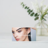 Mikroblading & Permanent Make-up Visitenkarte (Stehend Vorderseite)