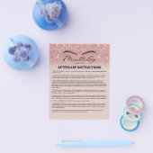 Mikroblende Aftercare-Rose Gold Flyer (Einzeln)