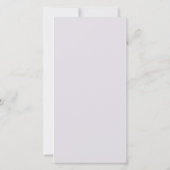 Mikroblende nach der Pflege Light Lavender Instruc Dankeskarte (Rückseite)