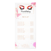 Mikroblendung für kreative Aquarellfarben Werbekarte (Vorne)