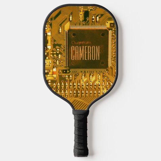 Mikrochip für gedruckte Gold-Leiterplatten Pickleball Schläger (Vorderseite)
