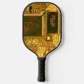 Mikrochip für gedruckte Gold-Leiterplatten Pickleball Schläger (Rückseite)