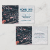 Mikrochip | Motherboard-Technologie Visitenkarte (Vorne/Hinten)