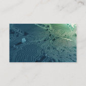 Mikrochip-Schalttafel | QR Code Business Card Visitenkarte (Rückseite)