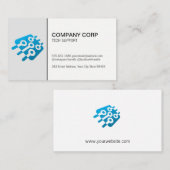 Mikrochip | Tech Terminkarte (Vorne/Hinten)