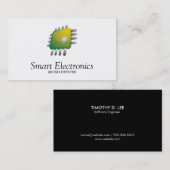 Mikrochip Visitenkarte (Vorne/Hinten)