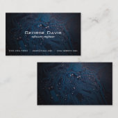 Mikrochip Visitenkarte (Vorne/Hinten)