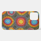 Mikrodot-Gefärbte Krawatte Case-Mate iPhone Hülle (Rückseite (Horizontal))