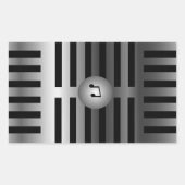 Mikrofon-Aufkleber Rechteckiger Aufkleber (Vorderseite)