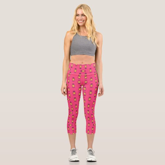 Mikrofon Capri Leggings (Vorderseite)