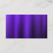 Mikrofon | Digital Sound Wave | Metallic Visitenkarte (Rückseite)