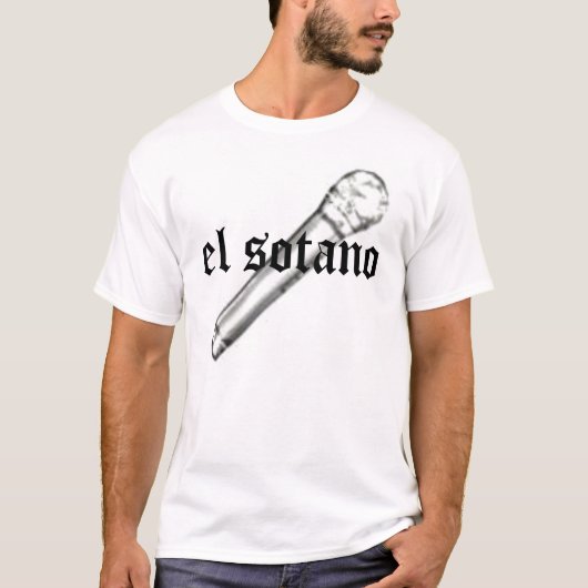 Mikrofon, EL sotano T-Shirt (Vorderseite)