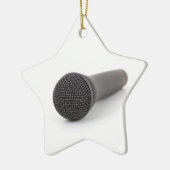 Mikrofon-Foto Keramik Ornament (Links)
