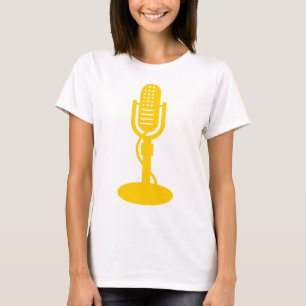 Mikrofon - gelb T-Shirt