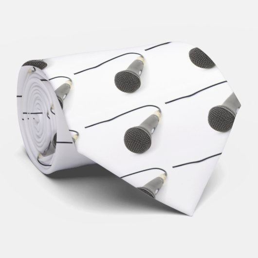 Mikrofon- Gespräch zu mir Krawatte (Gerollt)