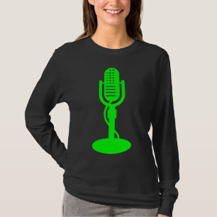 Mikrofon - grün T-Shirt
