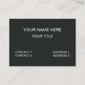 Mikrofon-Headphone-Tonaufzeichnung Visitenkarte (Rückseite)