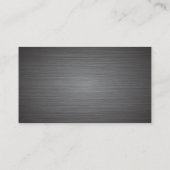 Mikrofon | Hintergrund für Metalltextur Visitenkarte (Rückseite)