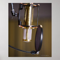 Mikrofon im Studio