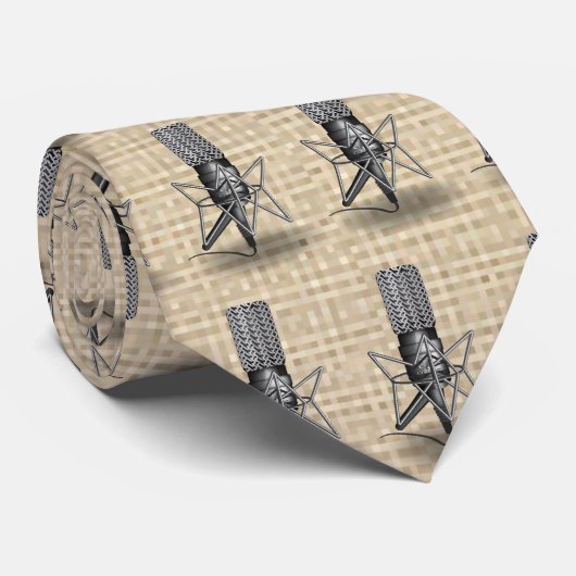 Mikrofon Krawatte (Gerollt)